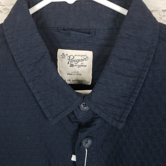 Penguin by munsingwear thin button down jacket - Picture 5 of 7